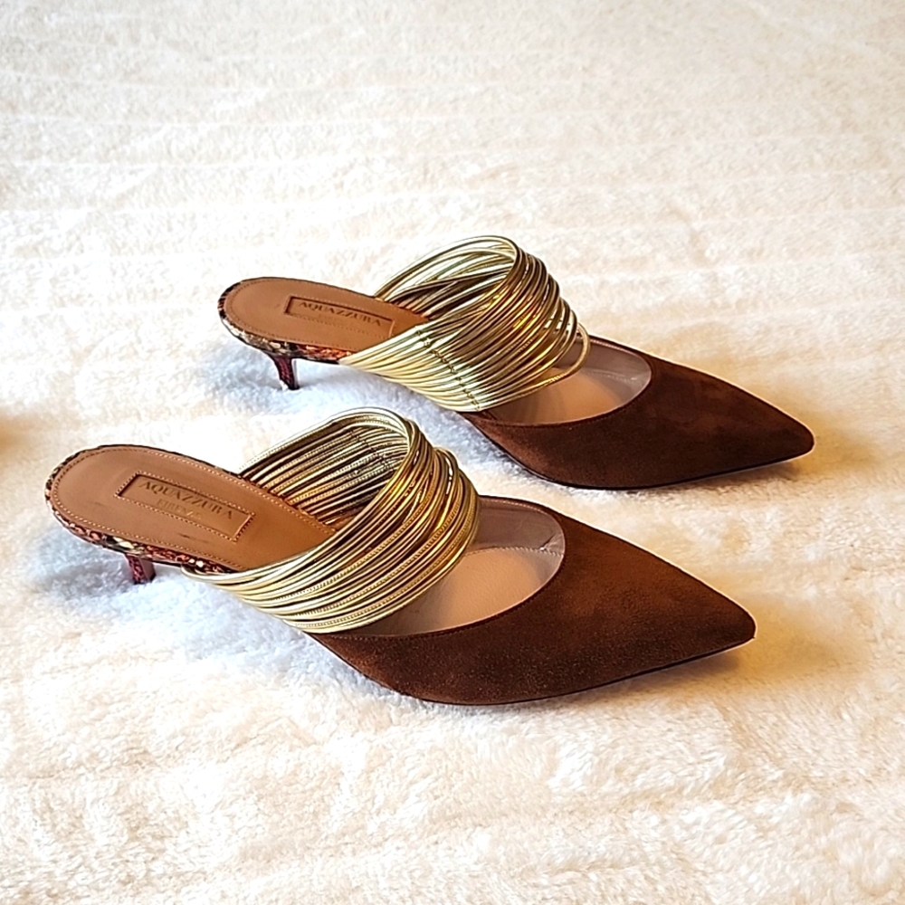 Aquazzura, autentic, shoes, leather